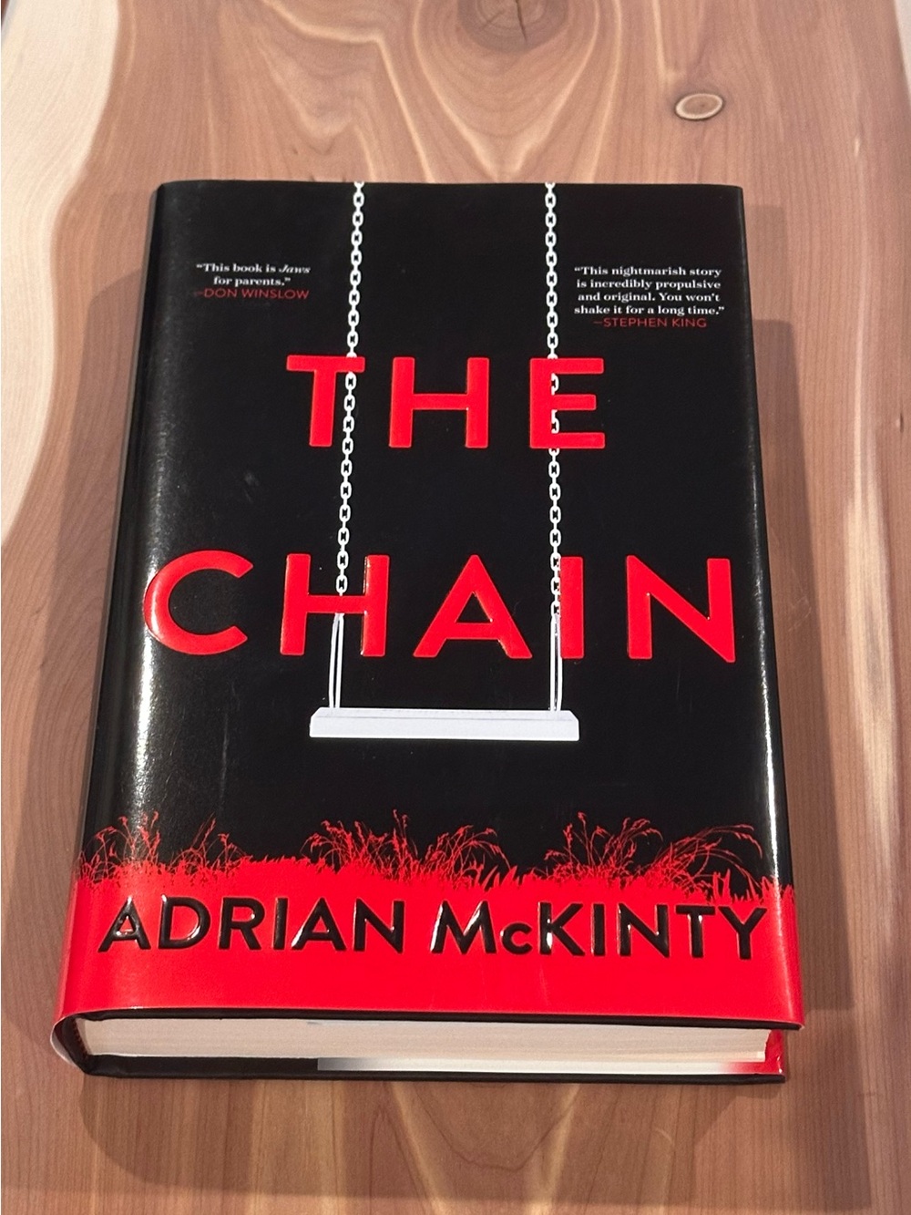 Excellent Condition Hardcover Novel “The Chain” by Adrian McKinty